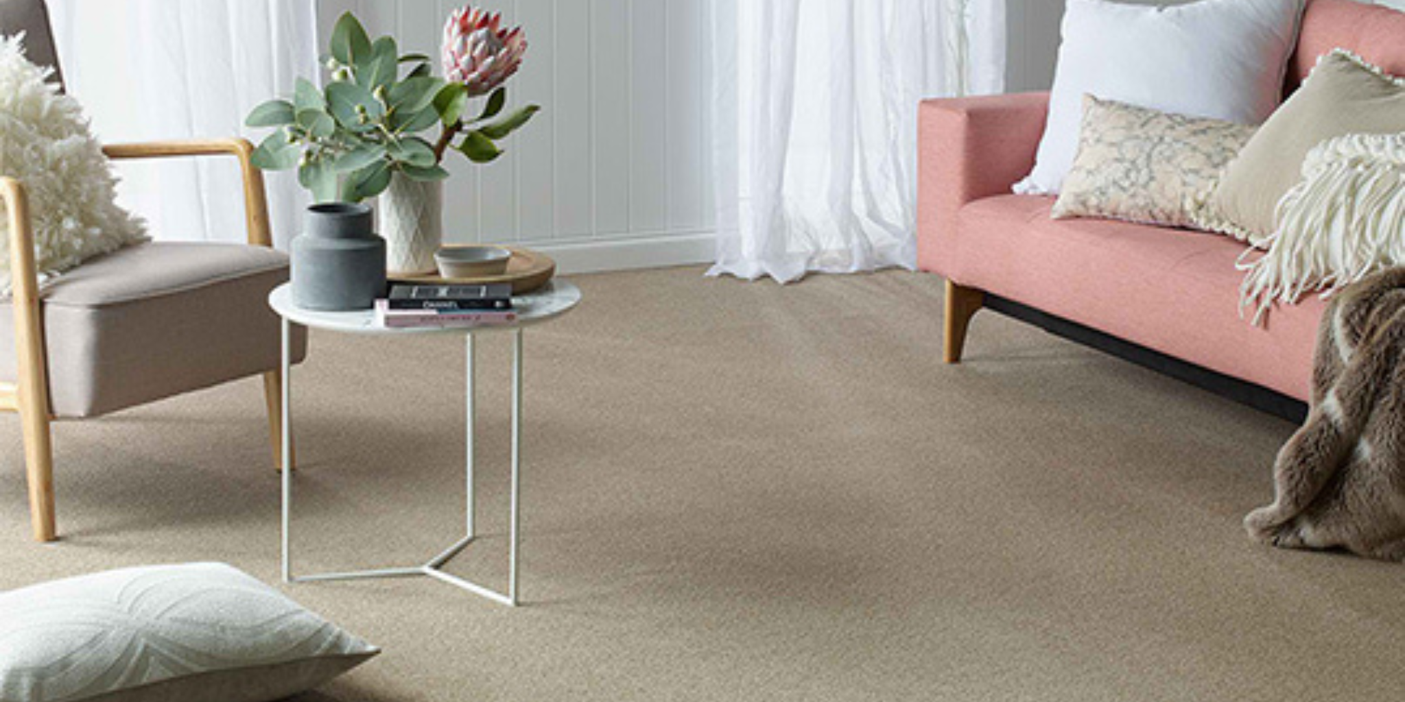 Carpet flooring options for homes including soft and durable styles
