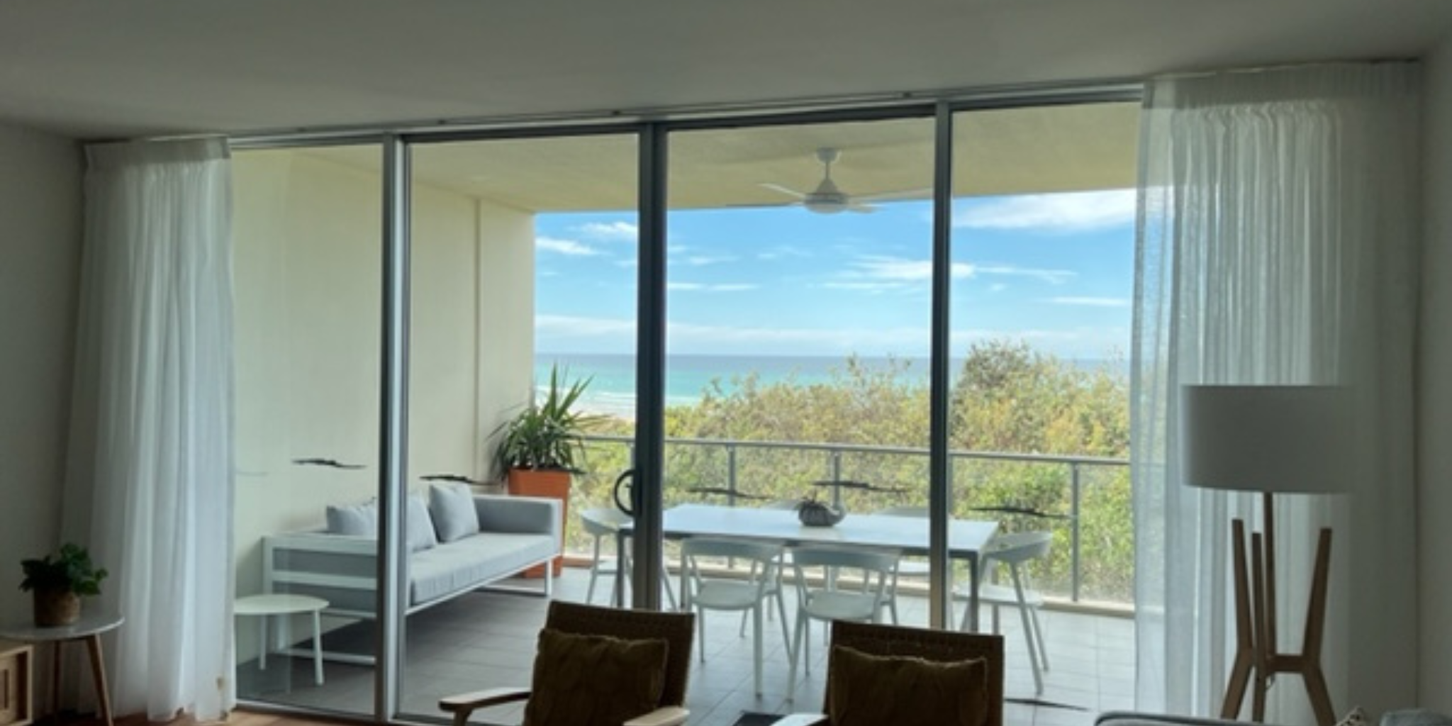 Curtains and window furnishings for modern homes including sheer and blockout styles