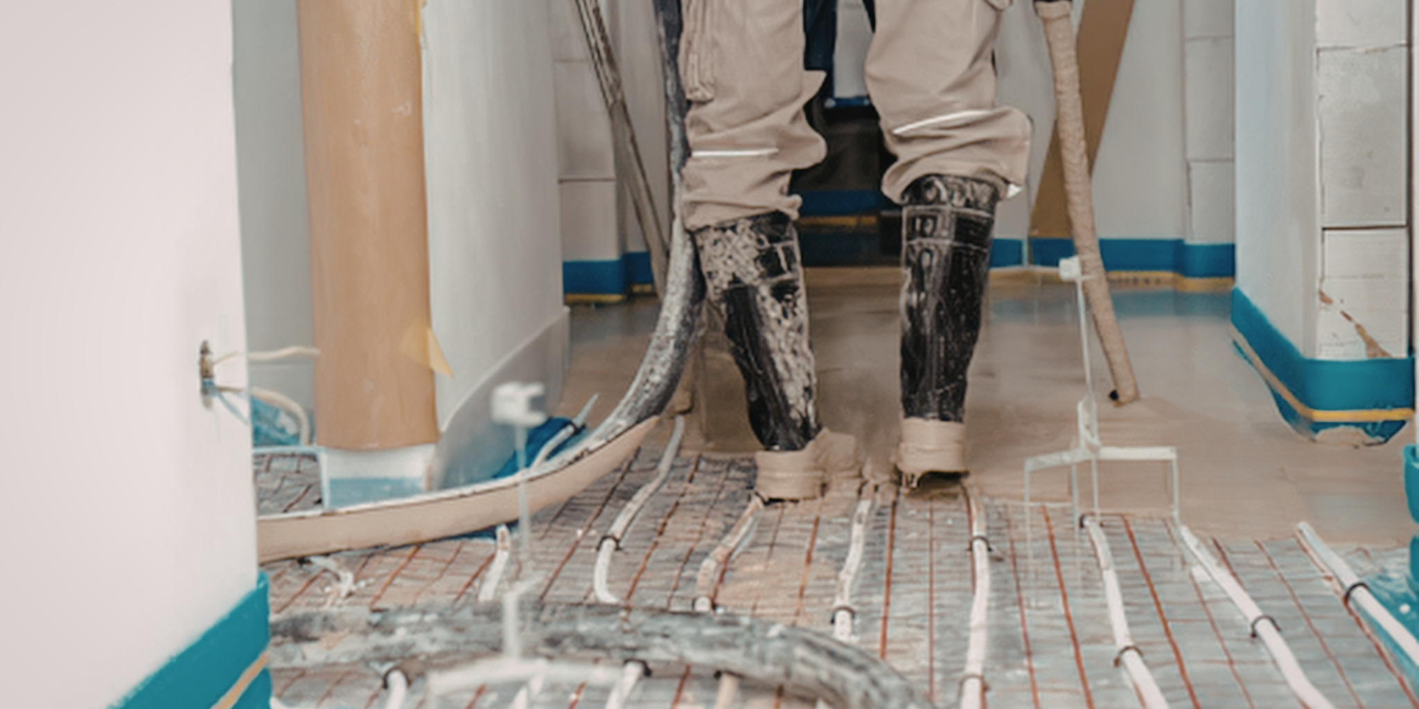 Moisture testing and sealing of subfloor before flooring installation